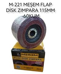 M-221 Meşem Flap Dısk Zımpara 115Mm - 60 Kum