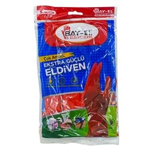 EL434 Bay-El Çok Amaçlı Extra Güçlü Eldiveni 7-7,5 (S)