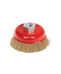 Mk1160 Bay-Tec Burgulu Çanak Fırça 85mm