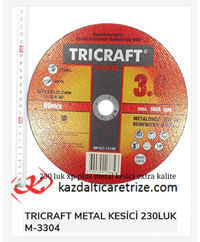 M-3304 Trıcraft Metal Kesici 230*3*22.23Mm