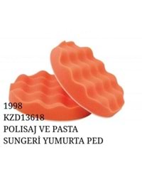 1998 Meşem Pasta Polısaj Süngeri 150Mm - Cırtlı Ped