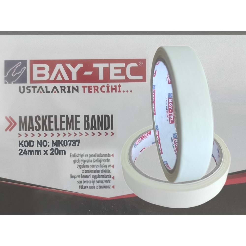 MK0737 Bay-Tec Maskeleme Bantı 24mm*20m