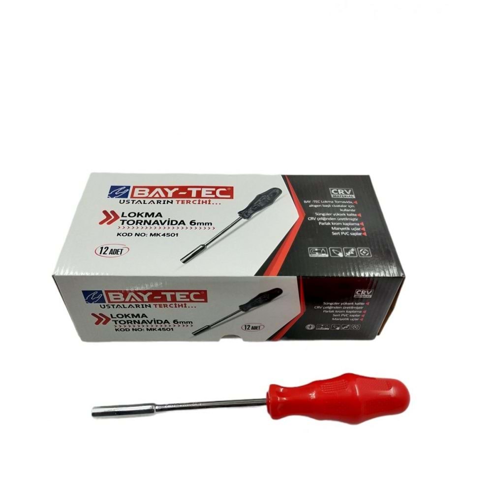 Mk4501 Bay-Tec Lokma Tornavida 6Mm