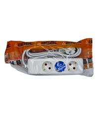 ASL-100 0107 Asel Ara Kablo Grup Priz 3lü 3m