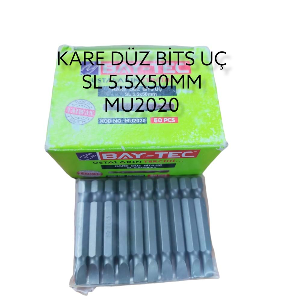 Mu2020 Bay-Tec Bits Uç Sl5.5 50Mm