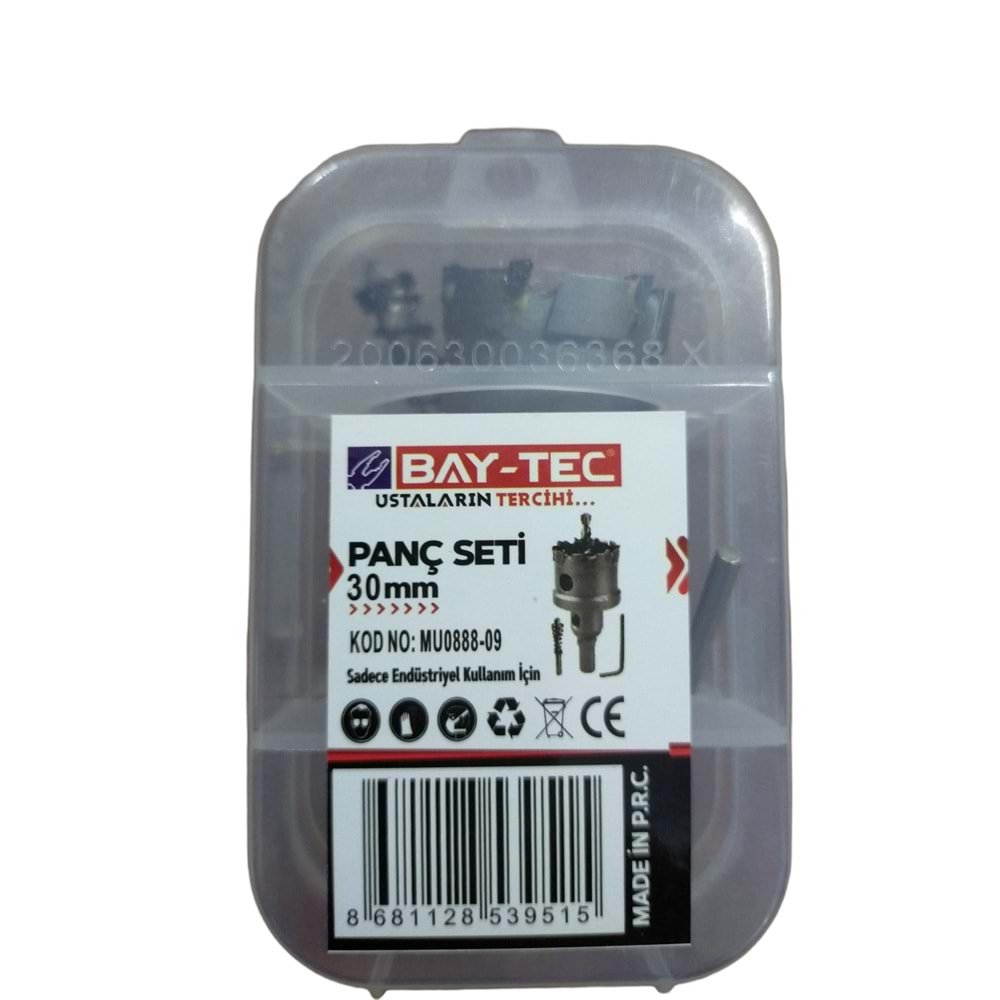 Mu0888-09 Bay-Tec Tct Metal Panç 30Mm