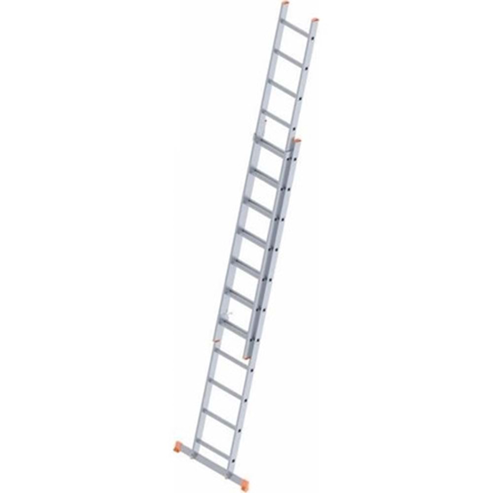 AK-S2 300 Akrobat Sürgülü Alüminyum Merdiven 3+3m