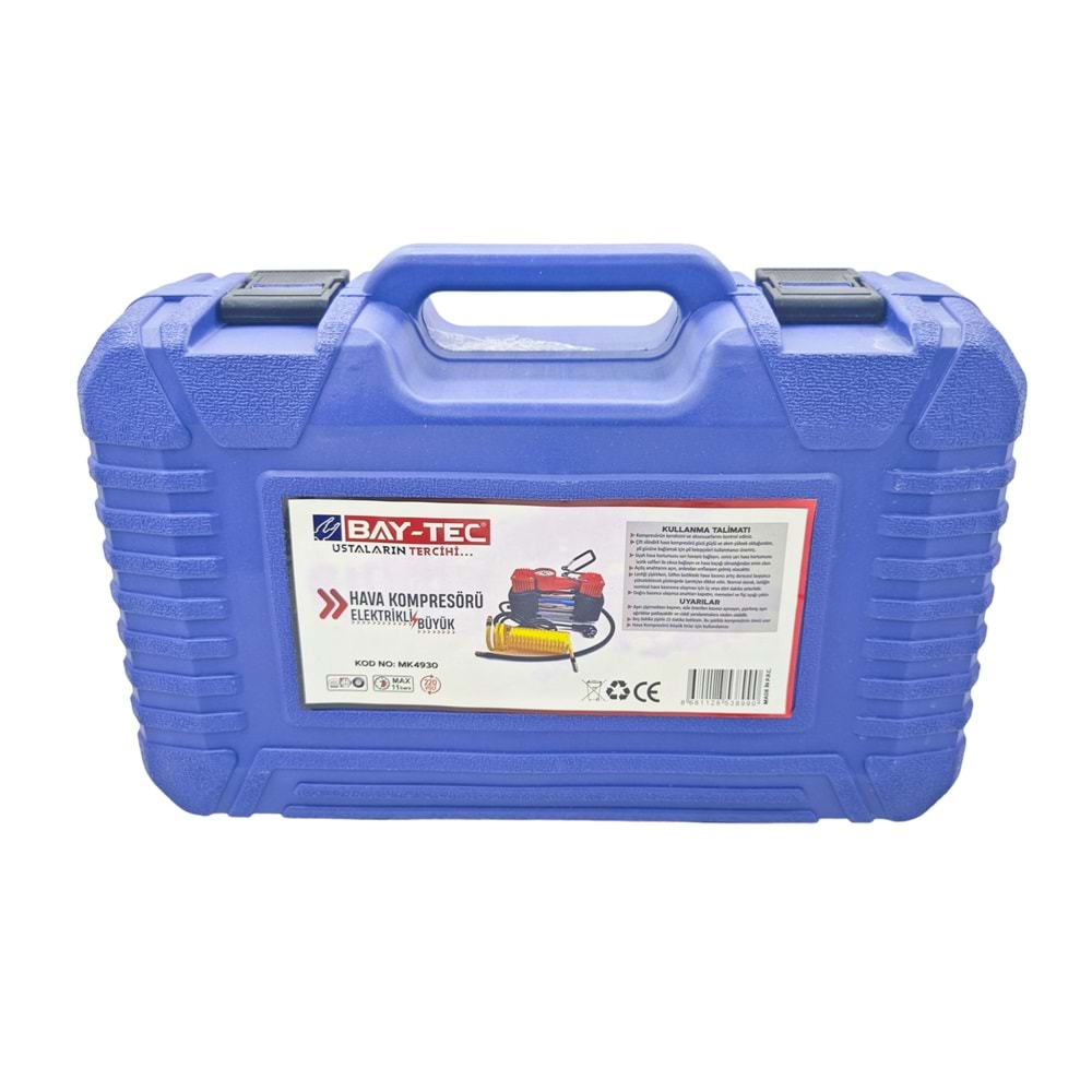 MK4930 Bay-Tec Elektrikli Hava Kompresörü - Büyük