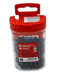 6350 Vosco Impact Bits Uç Pz2-50Mm 25Li