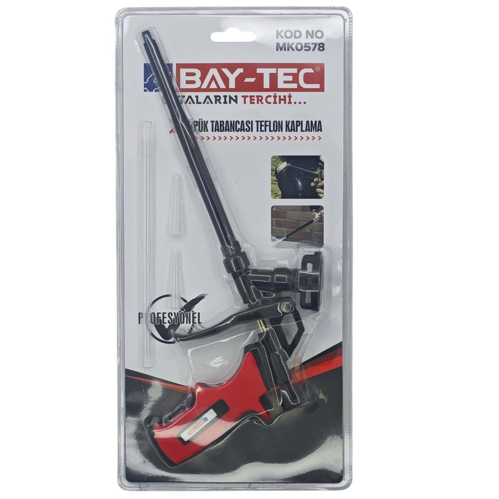 MK0578 Bay-Tec Teflon Kaplı Köpük Tabancası